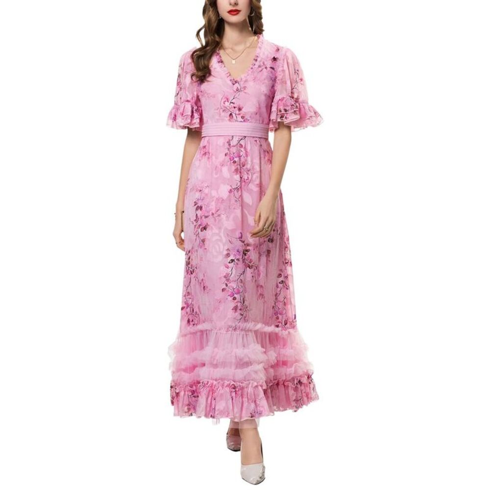 Amanda Royal Womens  Maxi Dress